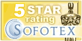 Sofotex 5 stars