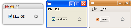 Mac OS, Windows and Linux screenshots